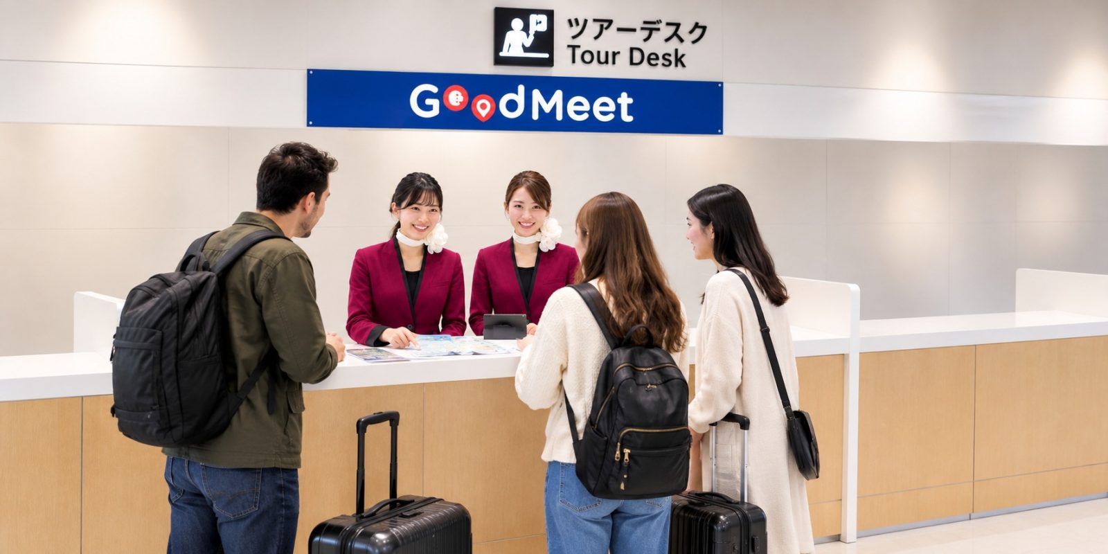 カウンター受付代行（国際線）