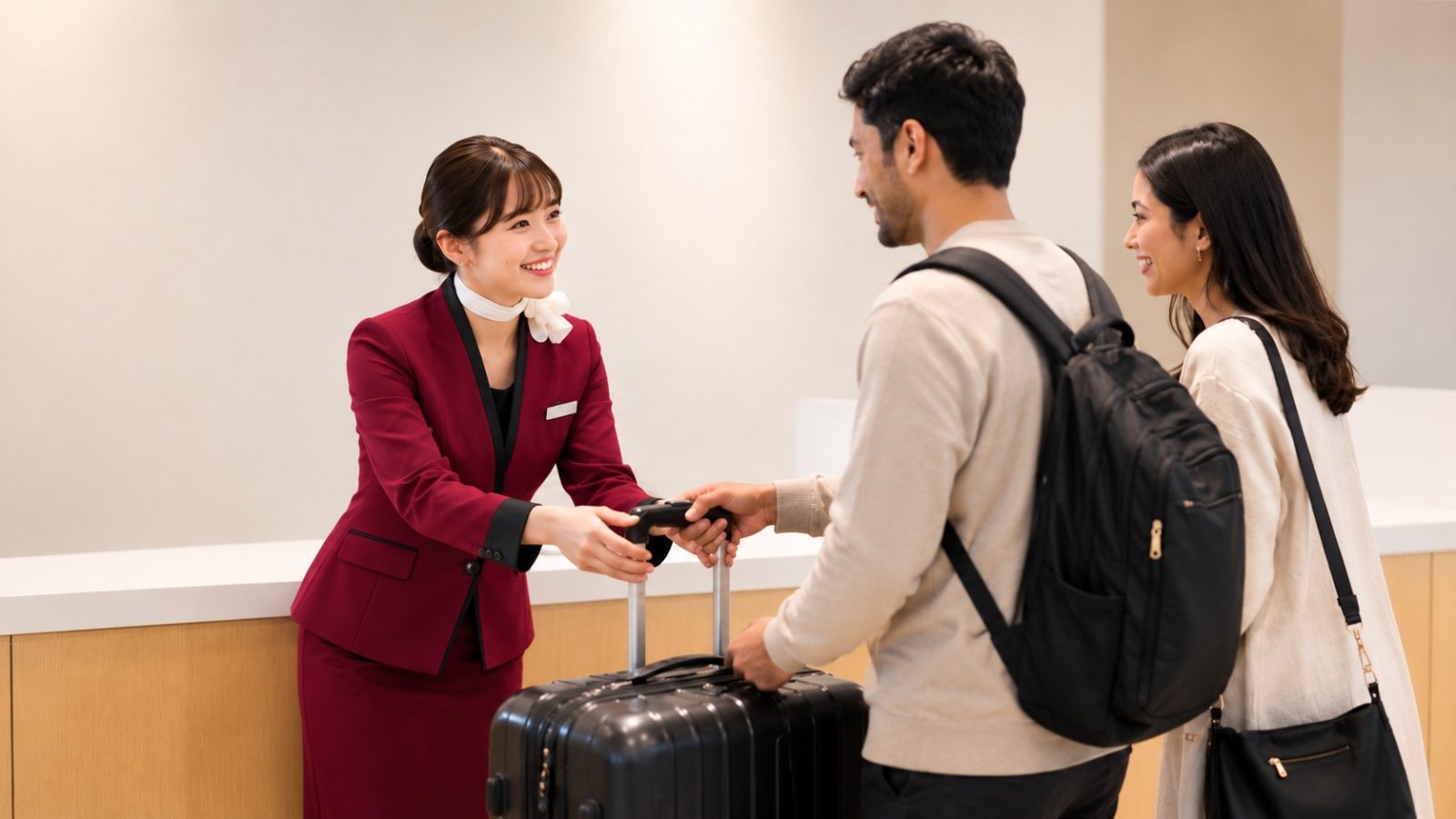 お荷物の一時お預かり（国際線）